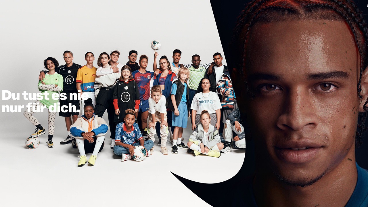 “Du tust es nie nur für dich”-Kampagne von Nike mit Leroy Sané (2019)